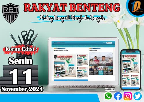 RAKYAT BENTENG, SENIN 11 NOVEMBER 2024