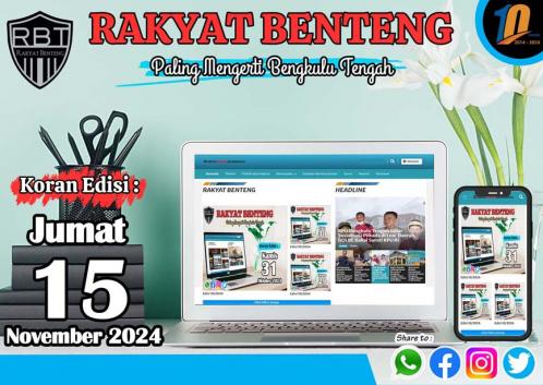 RAKYAT BENTENG, JUMAT 15 NOVEMBER 2024