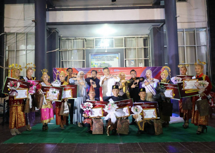 Cosplayer Ramaikan Grand Final Duta Kreator Bengkulu Tengah, Bupati Rachmat Beri Apresiasi