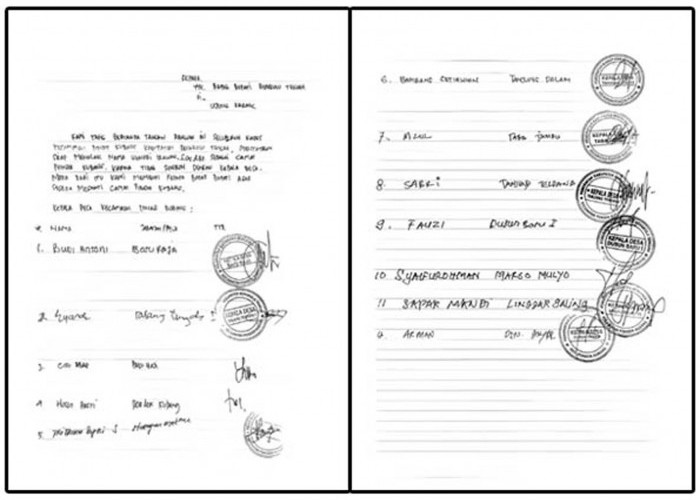 Kades se-Pondok Kubang Layangkan Surat Pergantian Camat ke Bupati Benteng, Ini Alasannya