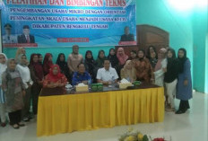 33 Pelaku UMKM Bengkulu Tengah Terima Bimtek dan Pelatihan, Kadis: Kembangkan Jiwa Inovatif