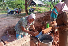 Usaha Cetak Batu Bata di Nakau, Harga per Buah Hanya Rp500