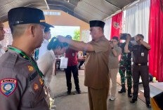 Pesan Pj Bupati dan Kapolres Teruntuk 40 Peserta Binlat Calon Anggota Polri 2025