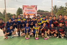 Turnamen Futsal se-Kecamatan Semidang Lagan, Desa Gajah Mati Raih Juara Tiga