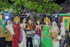 Satu-satunya dari Bengkulu Tengah, SMKN 2 Unjuk Kreativitas di Gemerlap Besurek Night Carnaval Bengkulu