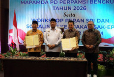 Selamat! Dirut Perumda Tirta Rafflesia Movizar Apriandi Jabat Ketua PD PERPAMSI Provinsi Bengkulu
