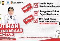 Pemutihan Pajak dan Diskon 50 Persen Bea Balik Nama Kendaraan Bergulir, Warga Bengkulu Tengah Jangan Lewatkan