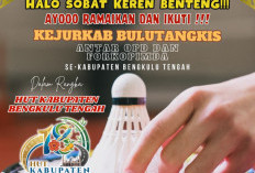 Kejurkab Bulutangkis Antar OPD dan Forkopimda Digelar, Meriahkan HUT ke-18 Bengkulu Tengah
