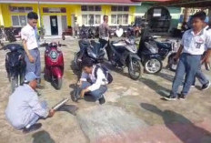 Knalpot Brong Pelajar SMKN 2 Bengkulu Tengah Dirazia