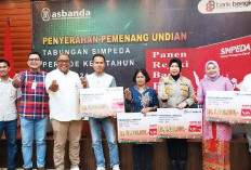 Bank Bengkulu Serahkan Hadiah Undian Tabungan Simpeda Puluhan Juta, Ini Dia Daftar Pemenangnya