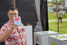 Pasangan Prabowo-Gibran Unggul di TPS Pj Bupati Bengkulu Tengah Nyoblos, Ini Perolehannya