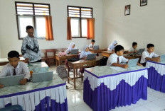 Gladi Perdana TKA SD di Bengkulu Tengah Berjalan Lancar, Kendala Jaringan Internet Masih Ditemui