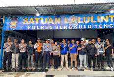 Tragedi Affan Kurniawan, Polisi dan Ojol Bengkulu Tengah Panjatkan Doa Bersama