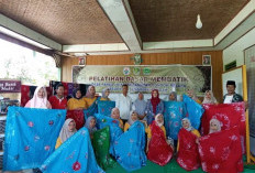 Latih Warga Membatik Berkompeten, Pemdes Panca Mukti Gelar Pelatihan