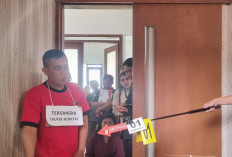 Begini Penampilan Taufik Hidayat Saat Rekonstruksi Kasus Penganiayaan Sadis