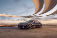 Porsche Panamera Turbo Sonderwunsch dengan Serpihan Emas, Hanya 1 di Dunia