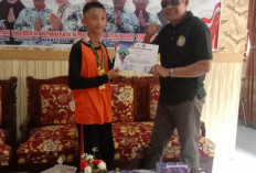 Hafizht, Pelajar Asal SMPN 3 Bengkulu Tengah Raih Medali Emas Kejuaraan Taekwondo