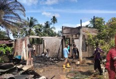 Rumah Warga Sidorejo Ludes Terbakar, Kerugian Capai Ratusan Juta Rupiah