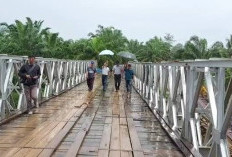 Kondisi Terkini Jembatan Desa Paku Haji Senilai Rp3,6 Miliar: Warga Diliputi Was-Was