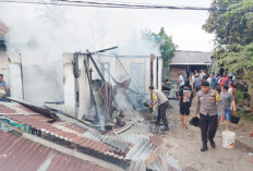 Rumah Warga Pasar Pedati Ludes Terbakar, Kerugian Ditaksir Ratusan Juta