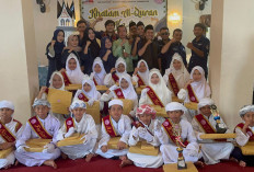 Pawai Khatam Al-Quran Diiringi Drum Band, 18 Santriwan dan Santriwati Yayasan Gemuja BSA Terima Reward 