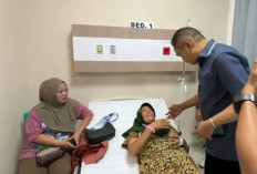 Momen Bupati Rachmat Tinjau Ruang IGD RSD Sungai Lemau yang Sudah Menerima Pasien