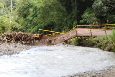 Penanganan Jembatan Ambruk di Kelurahan Taba Penanjung, BPBD Tunggu Instruksi Bupati
