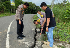 Bronjong Kelindang Atas Berpotensi Ambruk Diyakini Kades Diduga Akibat Truk Muatan Berat