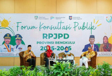 Ini Poin Penting Disampaikan Gubernur Rohidin pada Forum Konsultasi Publik RPJPD Bengkulu