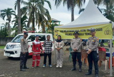 PMI Bengkulu Tengah Siapkan Layanan Kesehatan di 4 Pospam selama Libur Lebaran