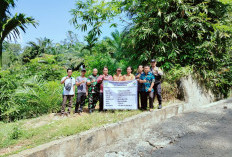 Titik Nol Ditetapkan, JUT dan Jalan Rabat Beton di Desa Durian Lebar Dibangun 