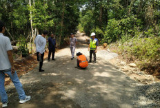 Progres Pembangunan Jalan Lapen di Desa Bukit Capai 40 Persen