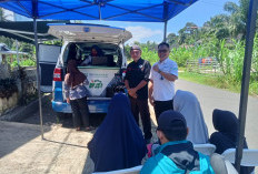 Mobil Keliling BPJS Kesehatan Sambangi Desa Talang Pauh 