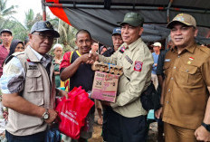 11 Rumah Terdampak, BAZNAS Salurkan Bantuan Tunai, Pemkab Tinjau Lokasi Kebakaran