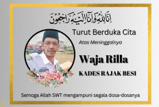 Kades Rajak Besi Waja Rilla Tutup Usia, Rachmat Riyanto Sampaikan Belasungkawa