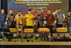 Kick Off Pengawasan Pilkada di Provinsi Bengkulu Dimeriahkan Andra and The Backbone 