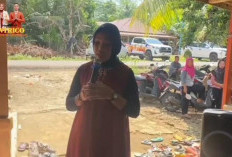 Evi Susanti Bersenda Gurau Bersama Masyarakat, Pesankan Jangan Terpecah Belah