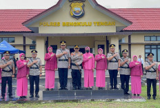 Sertijab Waka Polres, Kasat Intelkam dan Kabag Ops Digelar, Ini Pesan Kapolres Totok Handoyo
