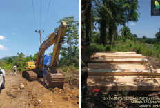 Patroli Gabungan Temukan Alat Berat dan Kayu Diduga Ilegal di Kawasan Hutan Bengkulu Tengah