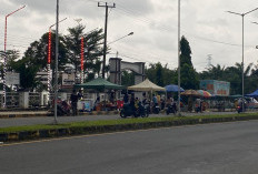 Ramadhan Hadirkan Wajah Baru, Kawasan Kantor Bupati Dipadati Pedagang Takjil