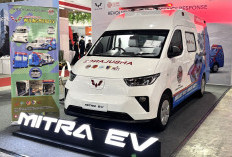 Wuling Mitra EV Ambulans Go Green Berpartisipasi dalam Pameran EDRR Indonesia 2025