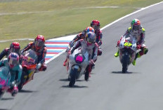 Veda Ega Finish 5 Moto3 Ceko, Serangan Hakim Danish Rebut Podium Pertama