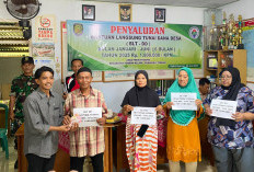 Pemdes Pekik Nyaring Salurkan BLT DD ke 30 KPM 