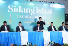 Hilal Tak Kelihatan di 117 Titik, 1 Syawal Jatuh Pada 21 Maret