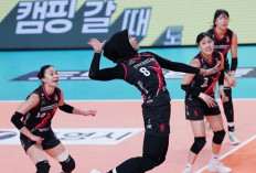 Liga Voli Korea: Megawati Hangestri 'Megatron' Menyala, Red Sparks Menang telak atas Hi Pass 3-0