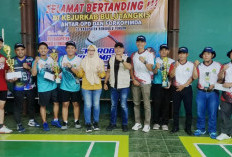 Tim Satpol PP dan RSUD Sungai Lemau Sabet Gelar Juara Kejurkab Bulutangkis Bengkulu Tengah 2026