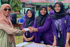 Raup 118 Suara, Zahra-Aprisa Jadi Ketua dan Wakil Ketua OSIS SMAN 2 Bengkulu Tengah Terpilih