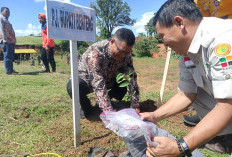 Denzipur Bengkulu Tengah Jadi Lokasi Penanaman Bibit Pohon Serentak, Danrem Bilang Begini