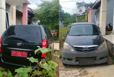 Miris! Begini Penampakan Mobnas Pemkab Bengkulu Tengah Diduga Ditelantarkan di Halaman Rumah Warga