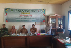 Musdes Kota Niur Sepakati Pembangunan Jembatan Gantung dan Infrastruktur Desa